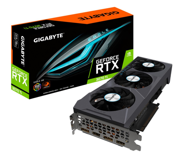 Gigabyte GeForce RTX 3070 Ti EAGLE 8GB GDDRX6 - 659839 - zdjęcie